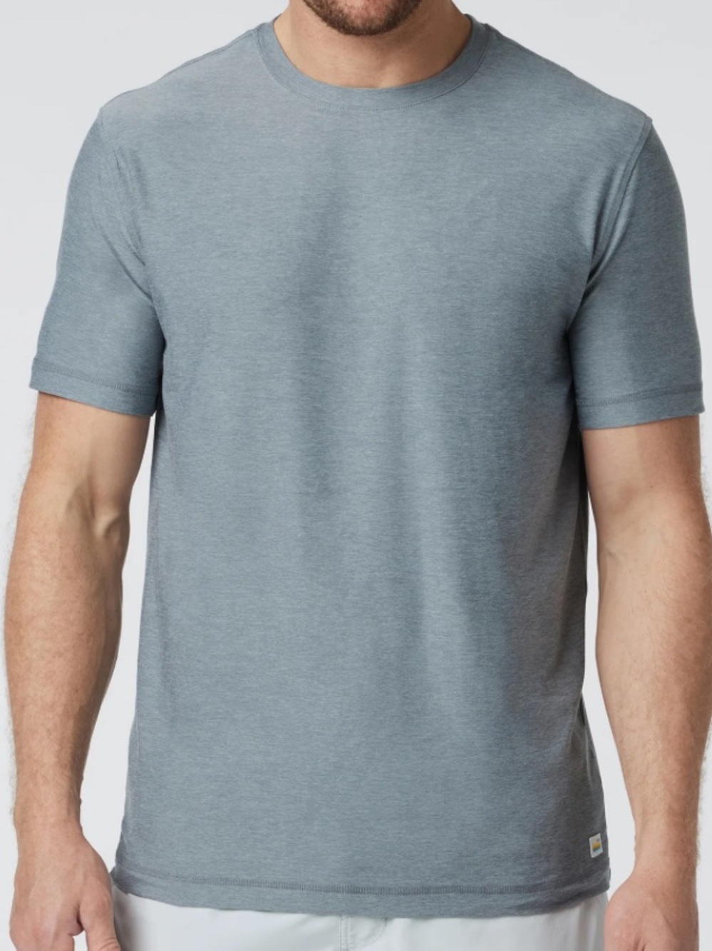 Vuori Gray Crew Neck T-Shirt